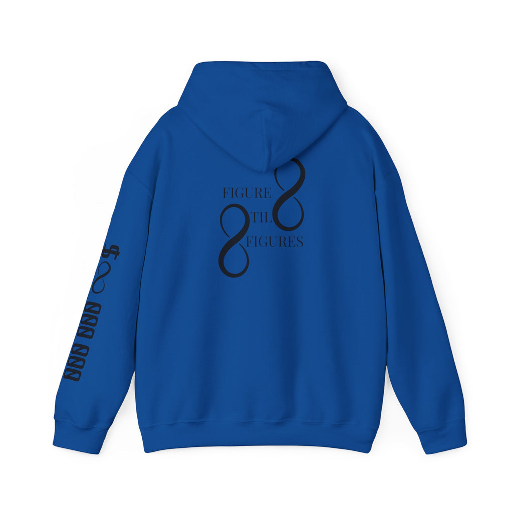 8 Figure Hoodie - Front, Back, and Sleeve