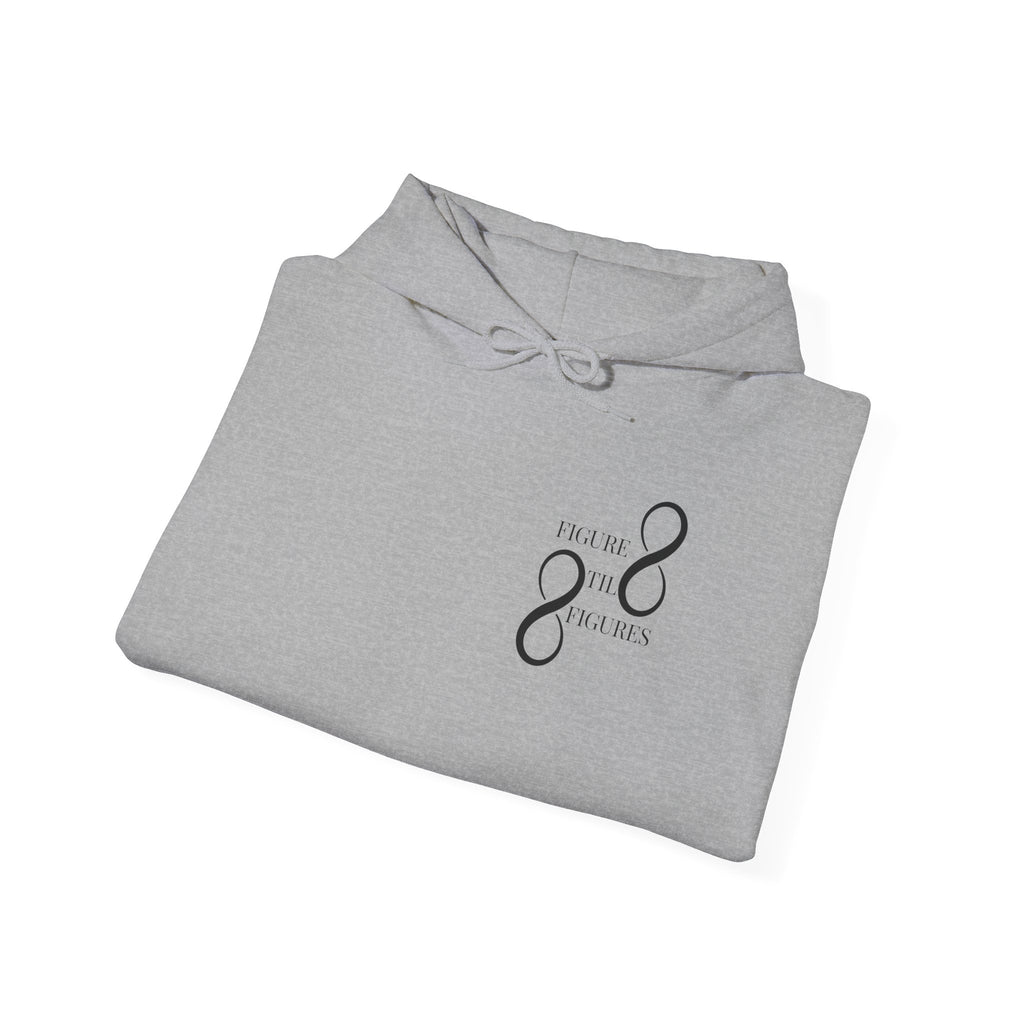 8 Figure Hoodie - Front, Back, and Sleeve