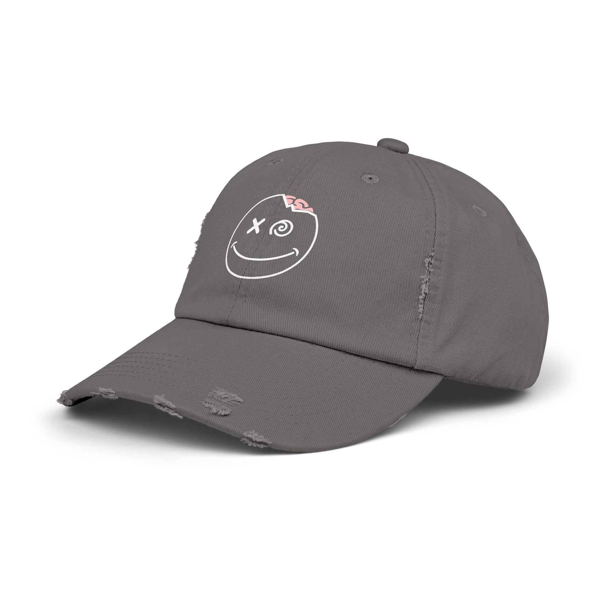 Distressed DaLeerium Logo Hat | Unisex Vintage Hat | Trendy Accessories for Teens, Gift for Him, Her, Everyday Wear, Casual Style