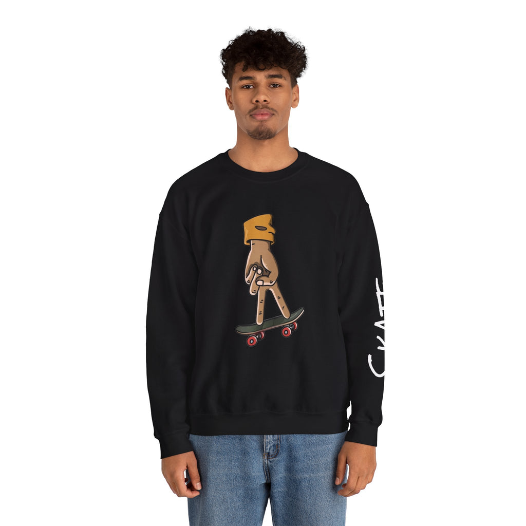 Skating - Finger Tricks - Unisex Heavy Blend™ Crewneck Sweatshirt