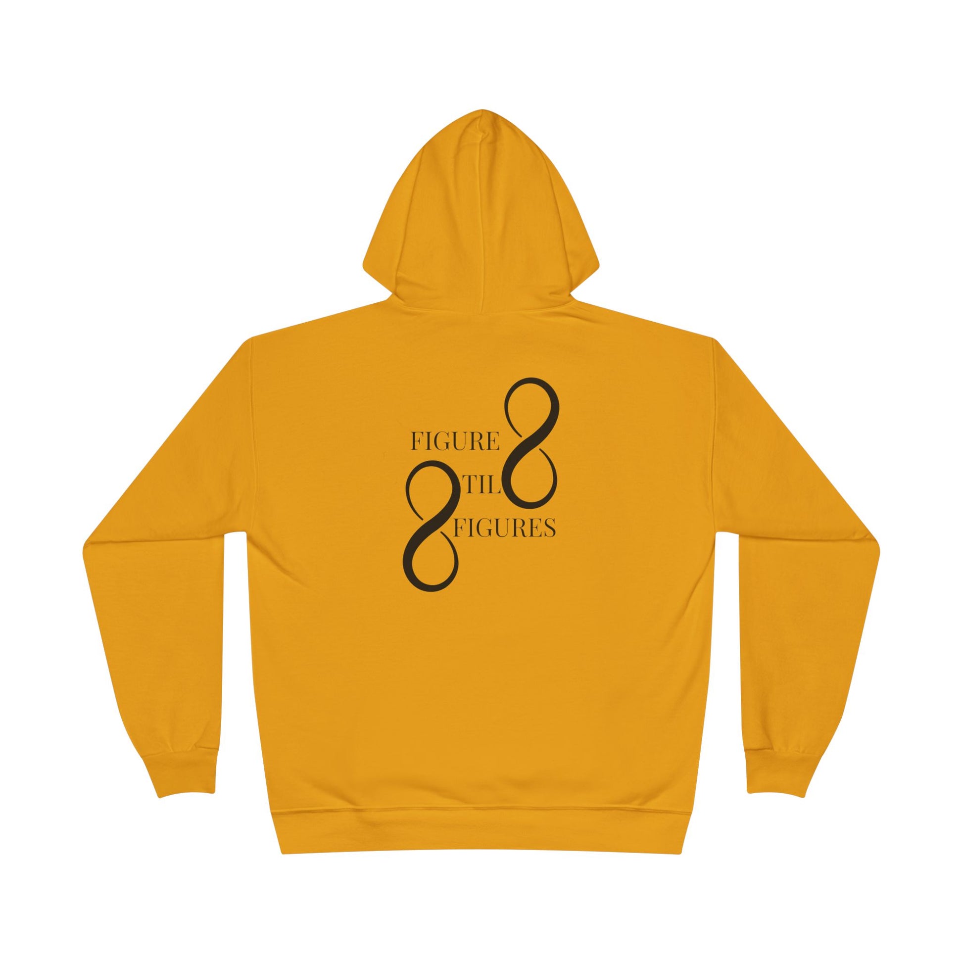 8 Figures Black Lettering - Unisex EcoSmart® Pullover Hoodie Sweatshirt