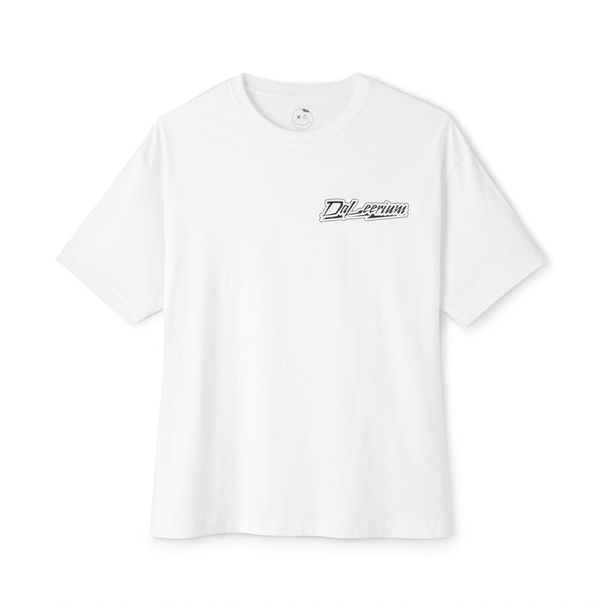 DaLeerium - Left Chest Lettering - Unisex Oversized Boxy Tee