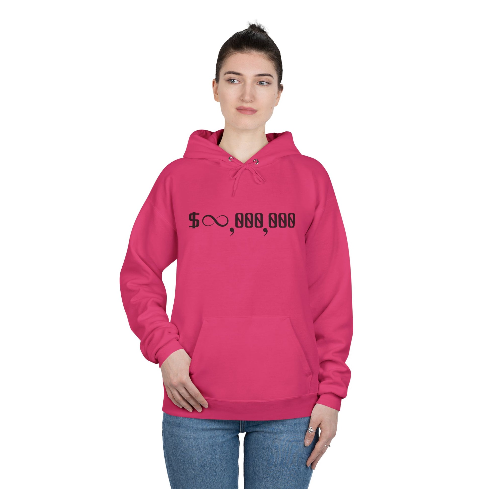 8 Figures Black Lettering - Unisex EcoSmart® Pullover Hoodie Sweatshirt