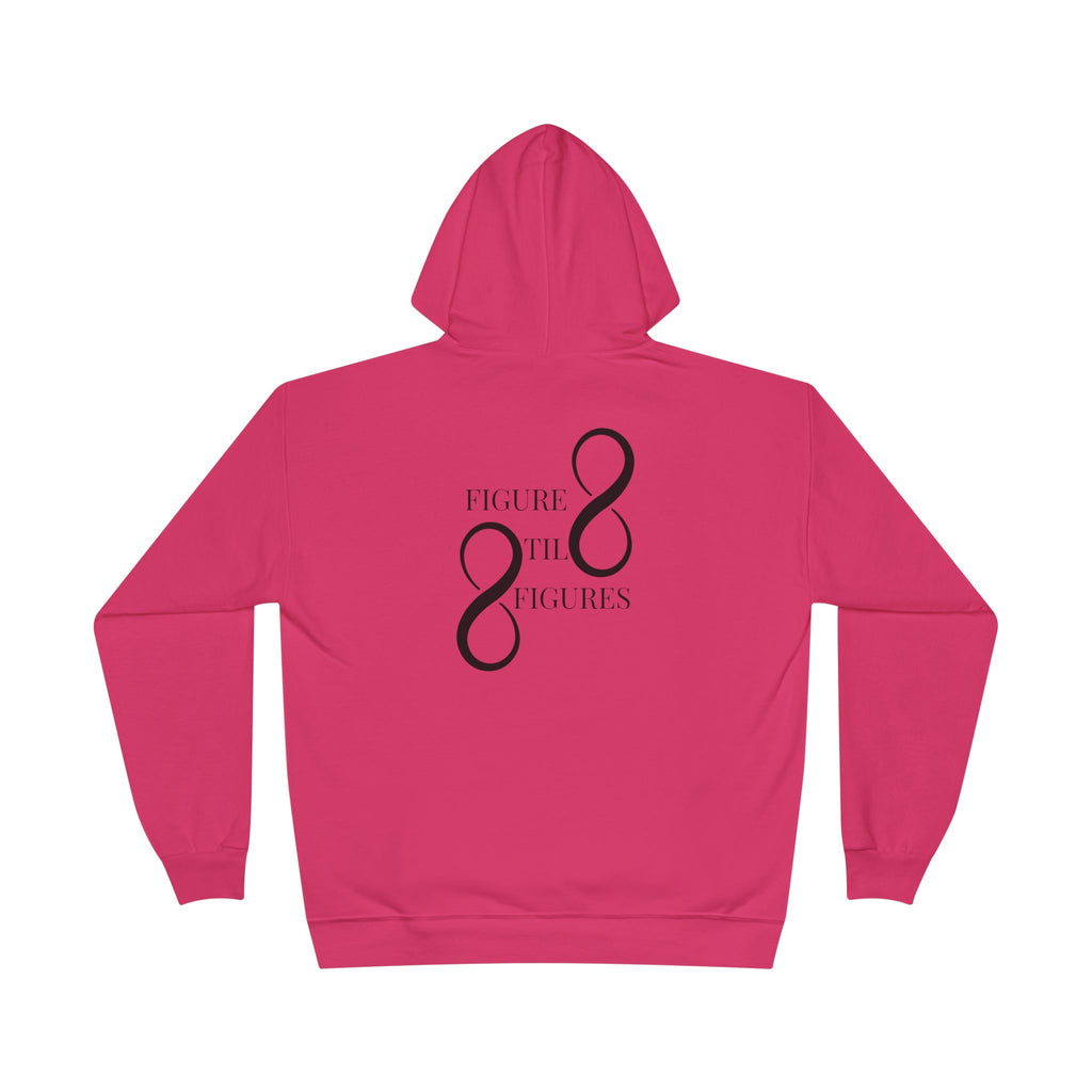 8 Figures Black Lettering - Unisex EcoSmart® Pullover Hoodie Sweatshirt