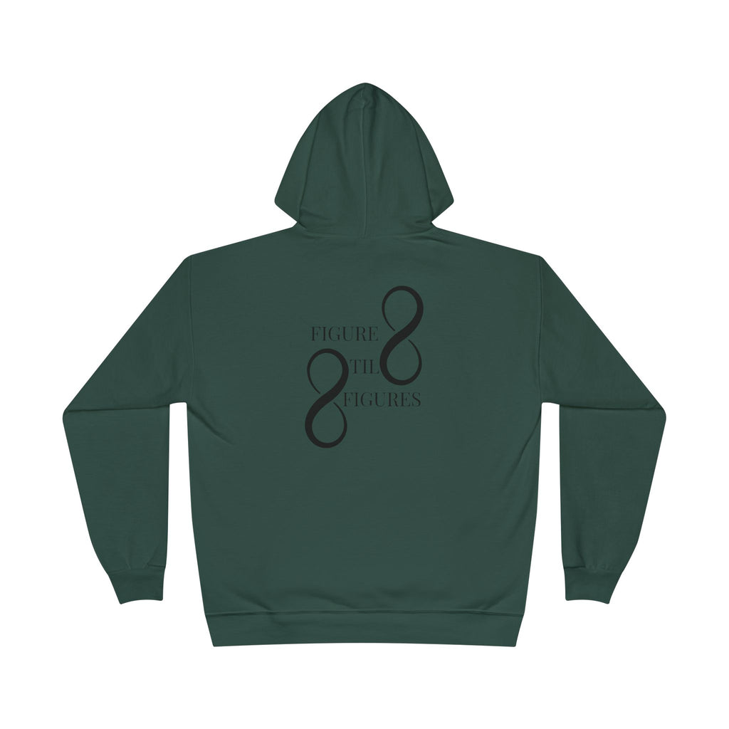 8 Figures Black Lettering - Unisex EcoSmart® Pullover Hoodie Sweatshirt