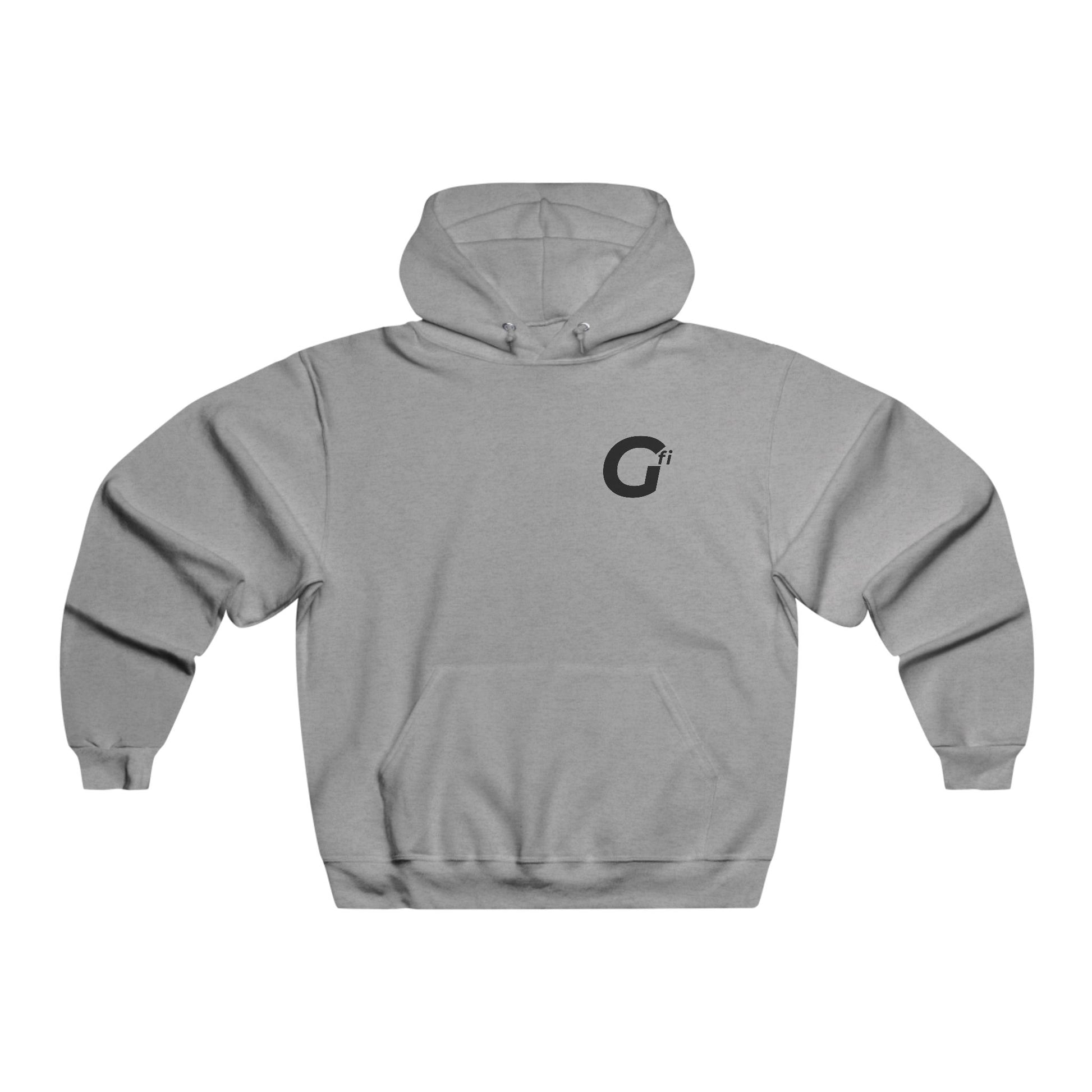 GFI Black Logo | Casual Wear | Gift for Him | Everyday Comfort | Unisex Hoodie | Stylish and Warm Sweatshirt