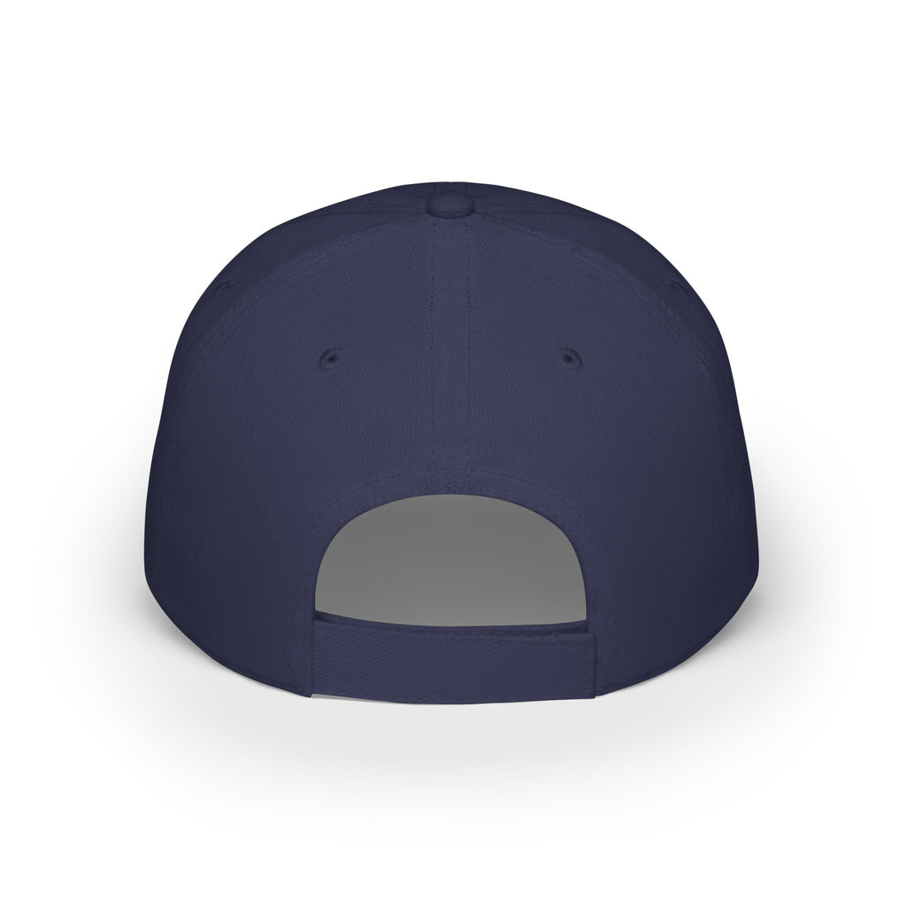 "Gfi" - Stylish Low Profile Baseball Cap with Modern Logo, Casual Hat for Everyday Wear, Gift for Sports Lovers, Adjustable Cap
