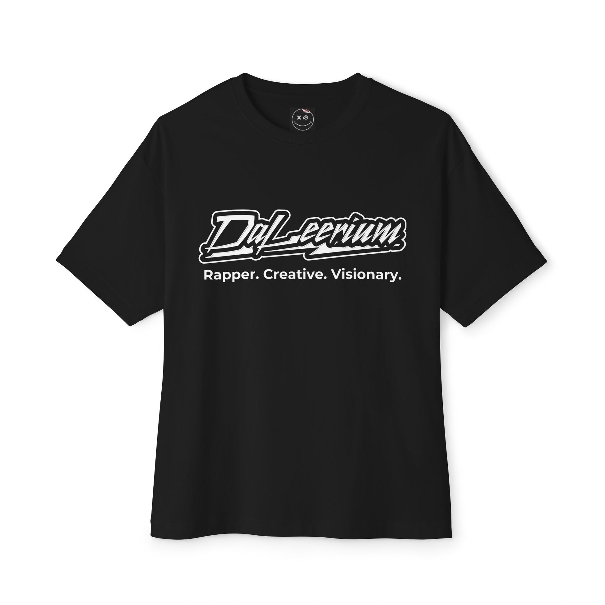 DaLeerium - Lettering - Simple - Unisex Oversized Boxy Tee