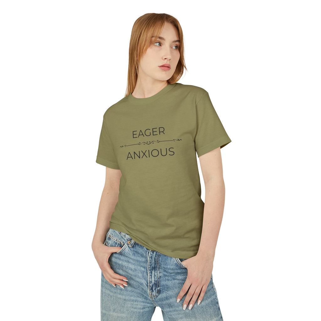 Eager Over Anxious - Unisex Garment-Dyed Heavyweight Cotton Tee