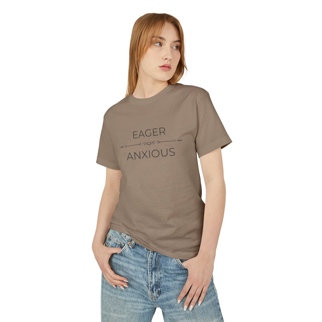 Eager Over Anxious - Unisex Garment-Dyed Heavyweight Cotton Tee