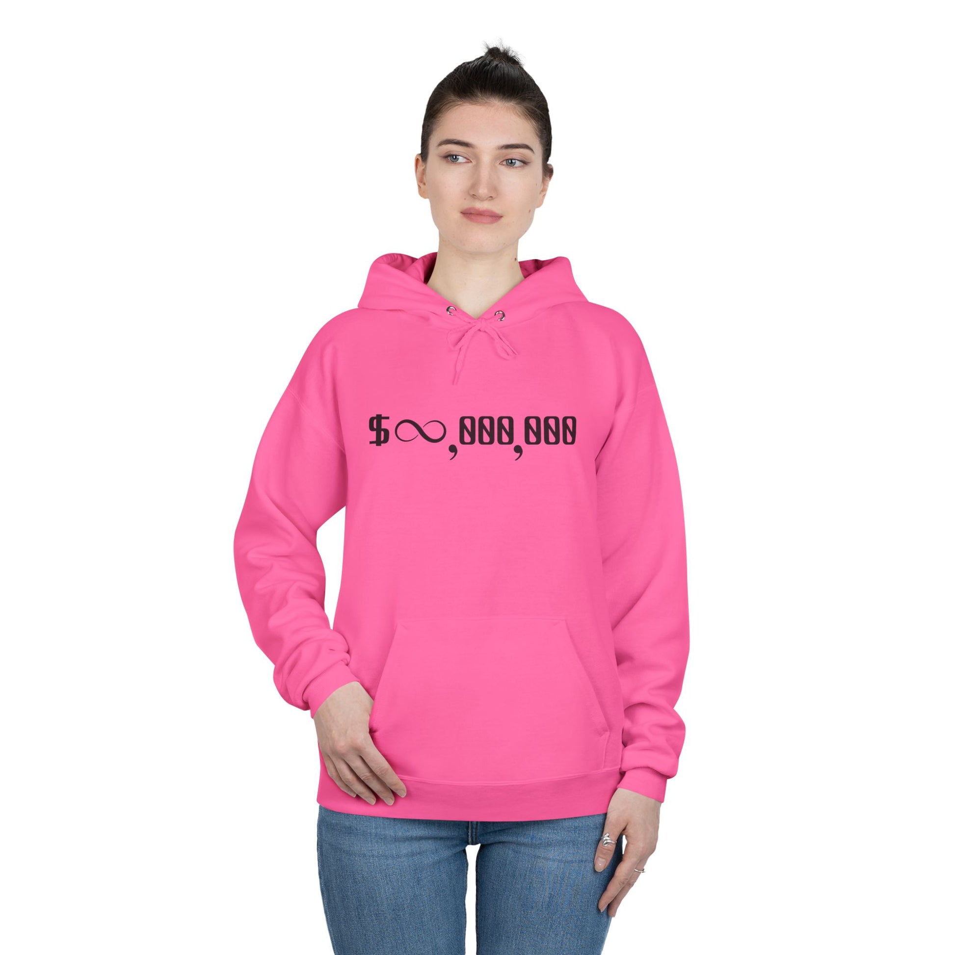 8 Figures Black Lettering - Unisex EcoSmart® Pullover Hoodie Sweatshirt
