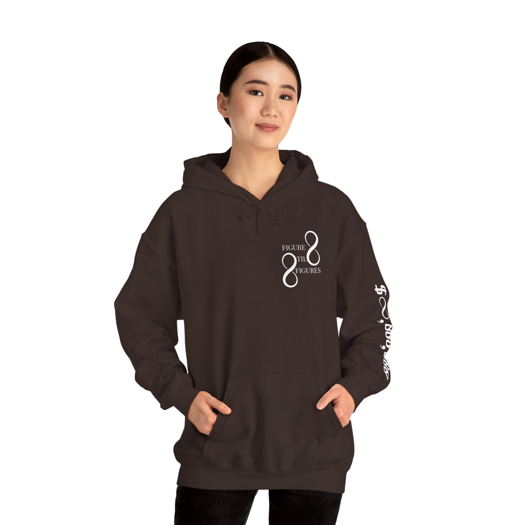 8 Figure Hoodie - Front, Back, and Sleeve