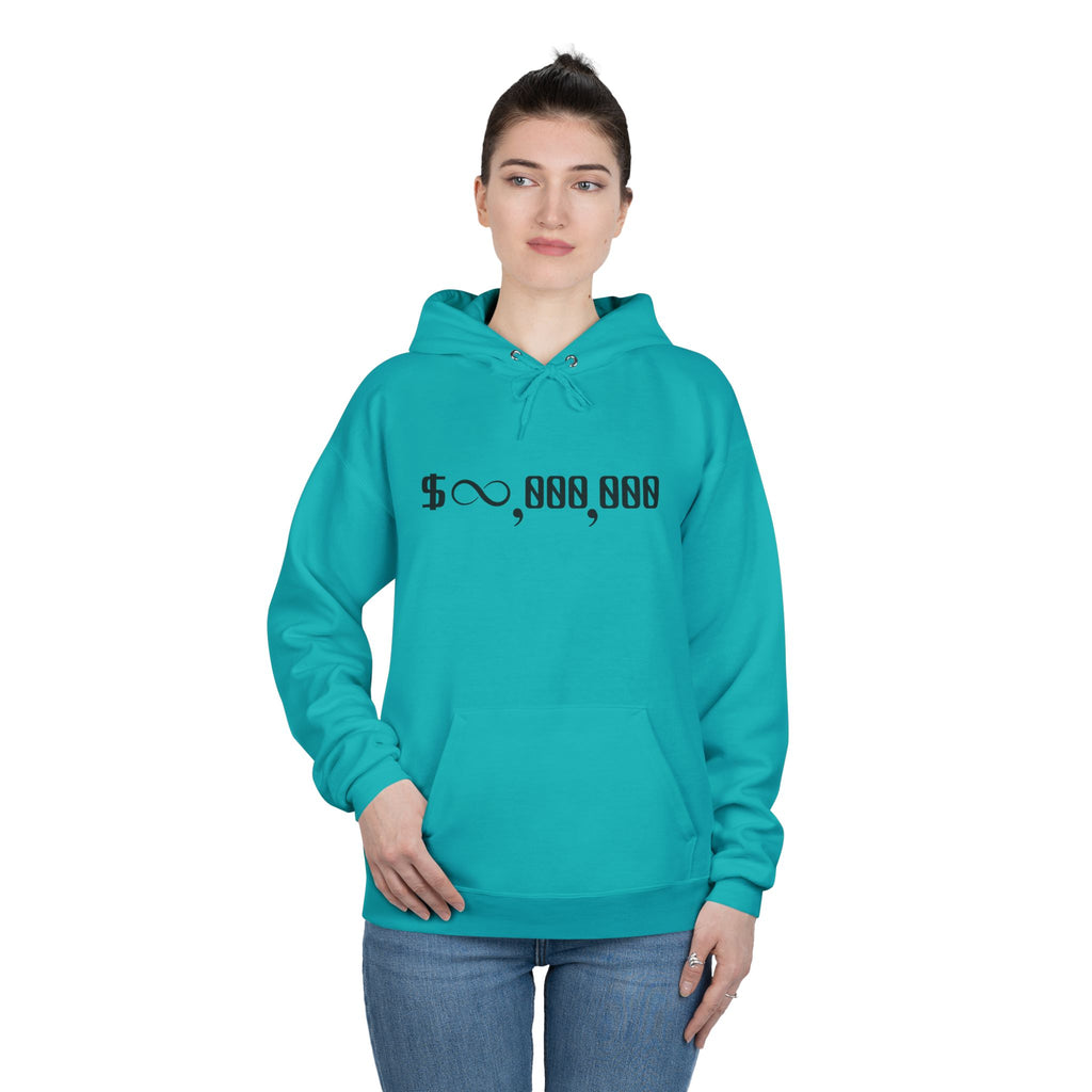 8 Figures Black Lettering - Unisex EcoSmart® Pullover Hoodie Sweatshirt