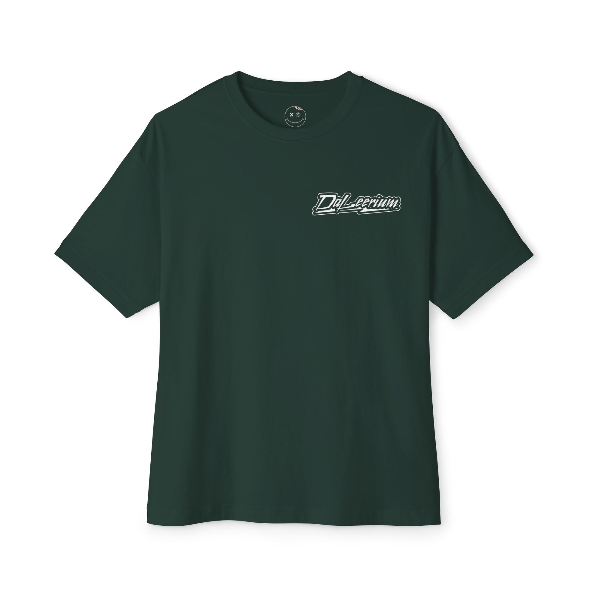 DaLeerium - Left Chest Lettering - Unisex Oversized Boxy Tee
