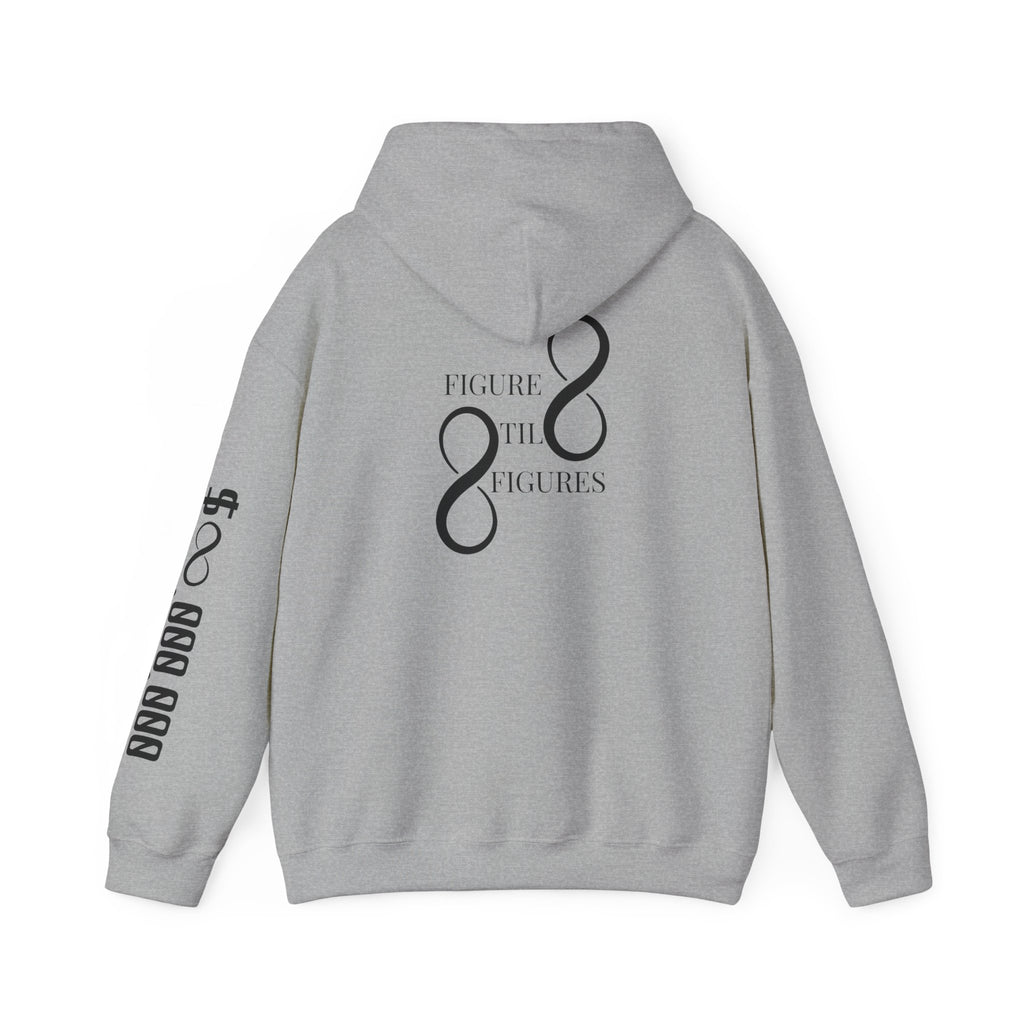 8 Figure Hoodie - Front, Back, and Sleeve