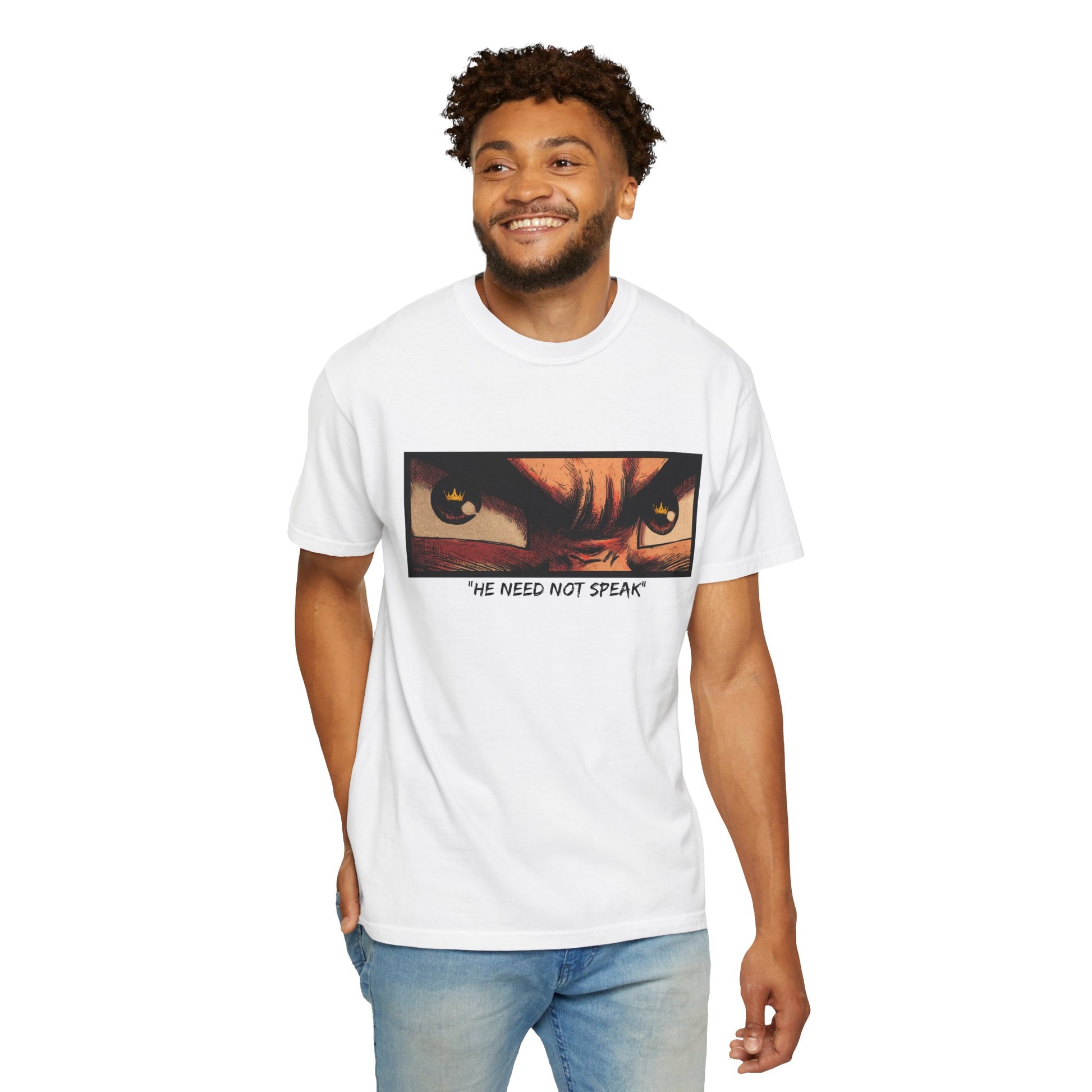 Leeric Series - Crown Eyes - Unisex Garment-Dyed T-shirt