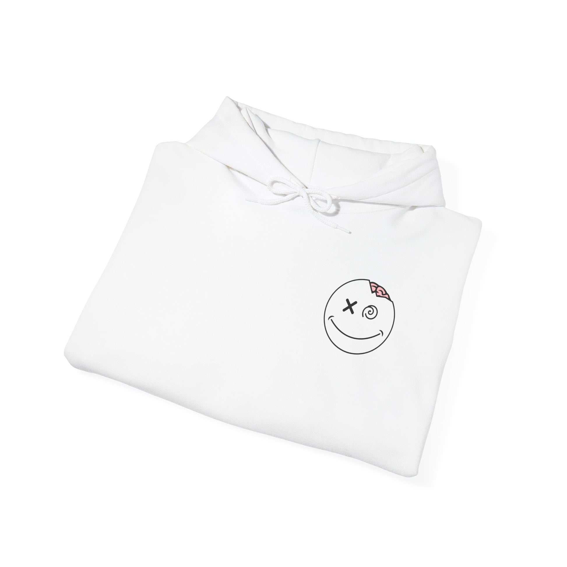 DaLeerium - Logo and Lettering Sleeve - Hoodie, Unisex Sweatshirt, Casual Streetwear, Perfect for Gifts, Everyday Wear, Artistic Apparel