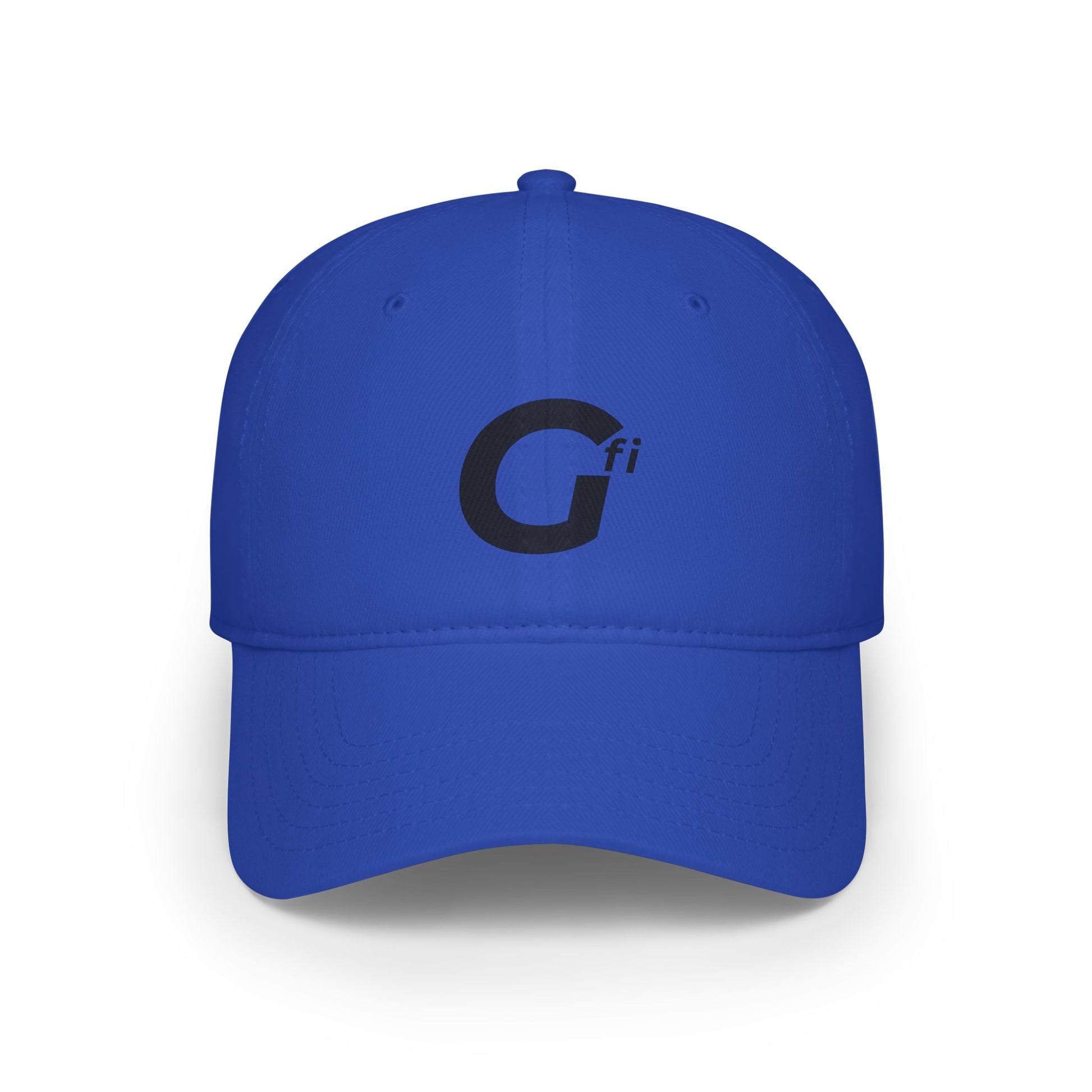 "Gfi" - Stylish Low Profile Baseball Cap with Modern Logo, Casual Hat for Everyday Wear, Gift for Sports Lovers, Adjustable Cap