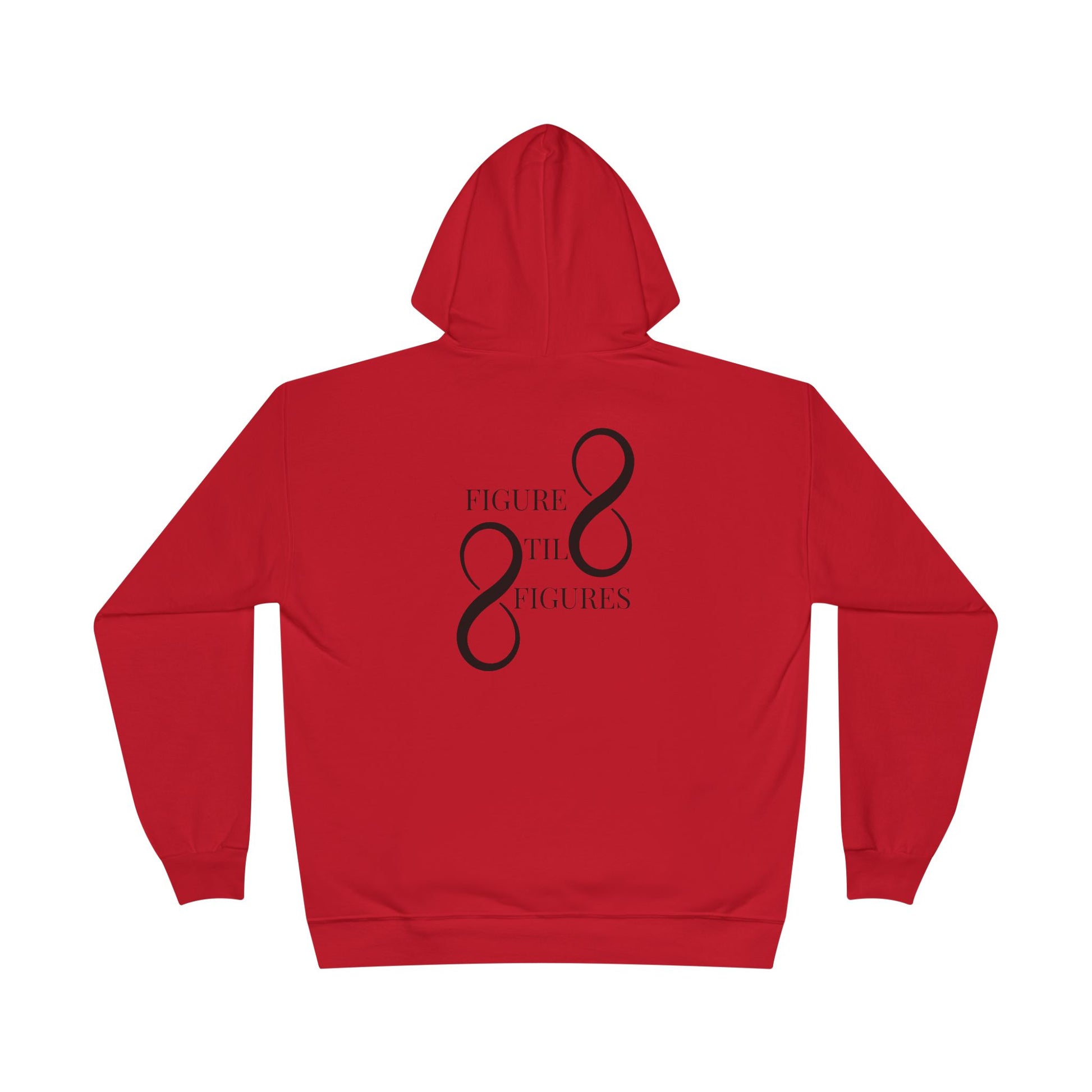 8 Figures Black Lettering - Unisex EcoSmart® Pullover Hoodie Sweatshirt